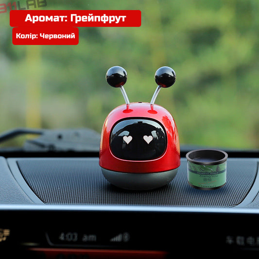 Ароматизатор в авто милий робот