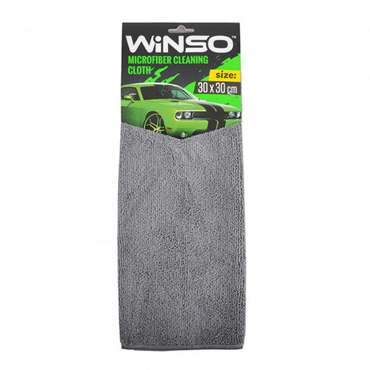 Ганчірка з мікрофібри Winso сіра 30×30 см