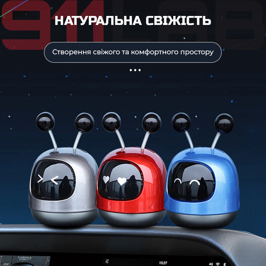 Ароматизатор в авто милий робот